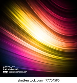 EPS10 vector fully editable colorful abstract background