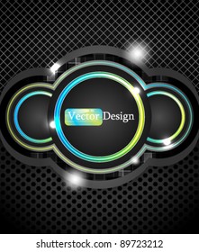 Eps10 Vector Futuristic Background Design