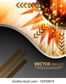 eps10 vector futuristic concept design