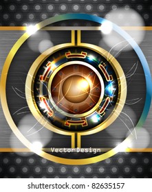 Eps10 Vector Futuristic Concept Design