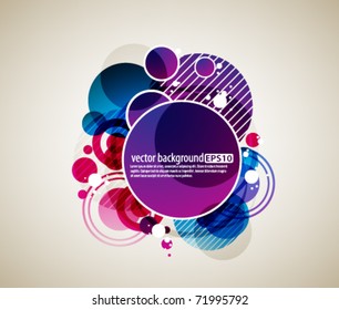 eps10 vector futuristic concept frame