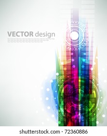 eps10 vector futuristic design background