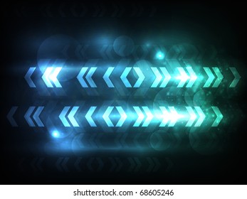EPS10 vector geometric energy background