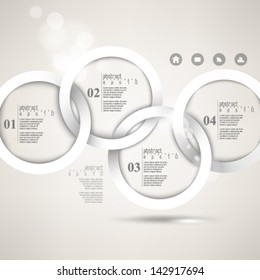 eps10 vector geometric inforgraphic background