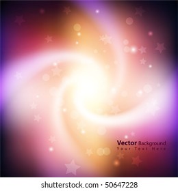 Eps10 vector glowing colorful background