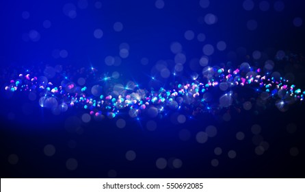 eps10. Vector glowing stars, lights and sparkles. Transparent effects