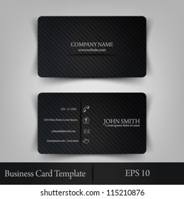 eps10 vector illustration abstract elegant business card template