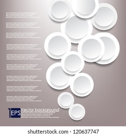 eps10 vector illustration abstract overlapping colorful square background