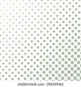 EPS10 vector illustration of green halftone background 