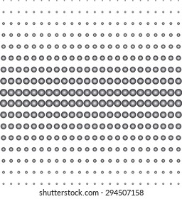 EPS10 vector illustration of seamless halftone background. Vector illustration