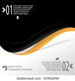 eps10 vector infographics business background