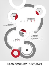 eps10 vector infographics concept background