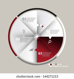 eps10 vector infographics elements background