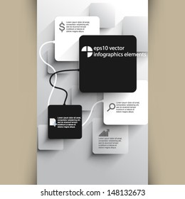 eps10 vector infographics elements background