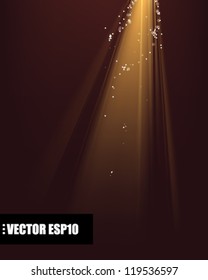 eps10 vector isolation light beam background