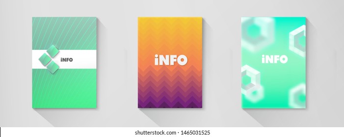 Eps10 Vector Layaout Template Graphics for Your Cover Design