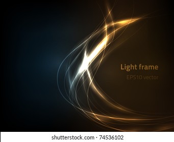 EPS10 vector light frame