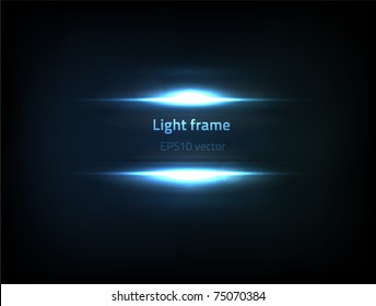 EPS10 vector light frame