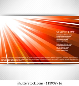 eps10 vector light rays background
