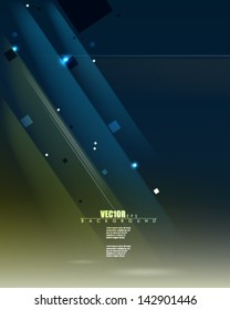 eps10 vector light rays graphic design