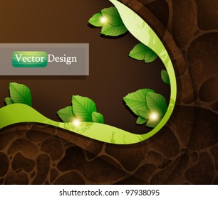 Eps10 Vector Love and Roses with Wings Concept Background Design