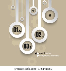fondo de infografía de vector eps10