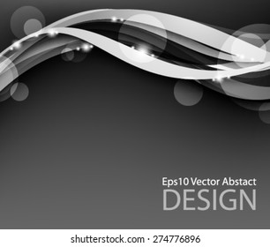 Eps10 Vector Modern Chrome concept for your business in the future