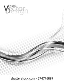Eps10 Vector Modern Chrome concept for your business in the future