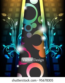 Eps10 Vector Modern Colorful Abstract Background Design