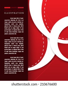 eps10 vector modern corporate concept illustration 