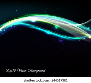 Eps10 Vector Modern Sparkling Concept for your web page