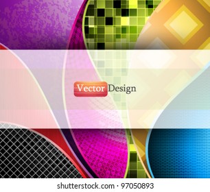 Eps10 Vector Mosaic Background Design for your Business