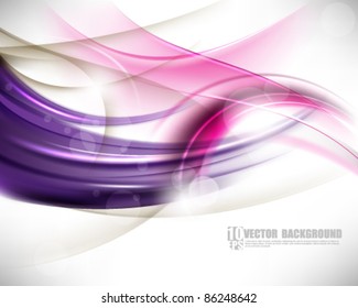 eps10 vector multicolor abstract wave modern background