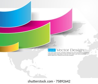 eps10 vector multicolor paper background