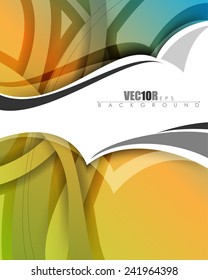 eps10 vector multicolored abstract business background illustration