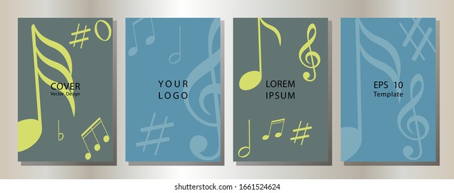 eps10 vector music note background design. Karaoke bar poster. Vector decorative ethnic greeting card or invitation design background. live music concept.