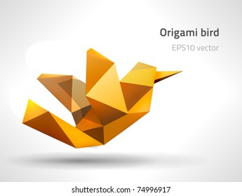 EPS10 vector origami