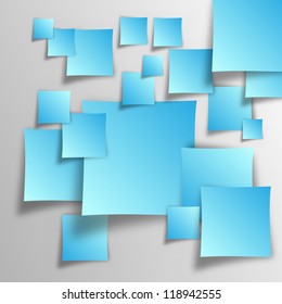 eps10 vector overlapping squares