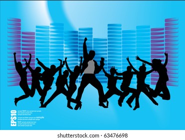 Eps10 vector party illustration