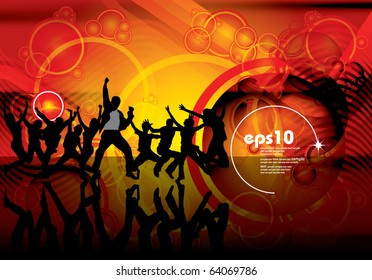 Ilustración de partido vectorial Eps10