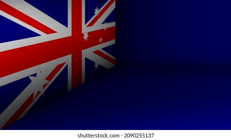 EPS10 Vector Patriotic background with Australia flag colors. An element of impact for the use you want to make of it.