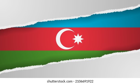 EPS10 Vector Fondo patriótico con colores de bandera azerbaiyano. Un elemento de impacto para el uso que desea hacer de él.