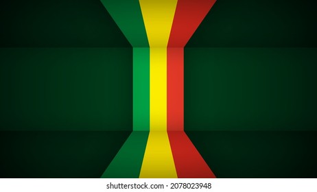 Vector EPS10 Fondo patriótico con colores de bandera boliviana. Un elemento de impacto para el uso que desea hacer de él.