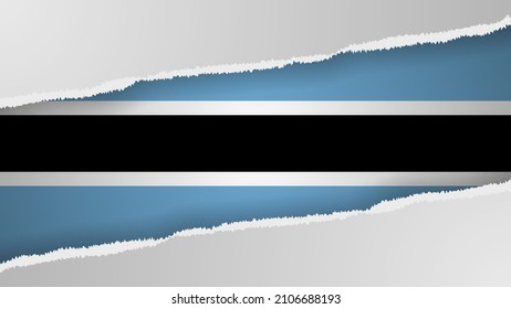 EPS10 Vector Patriotic background with Botswana flag colors. An element of impact for the use you want to make of it.