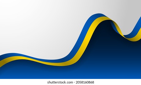 EPS10 Vector Patriotic Background with the colors of the flag of Ukraine. An element of impact for the use you want to make of it.