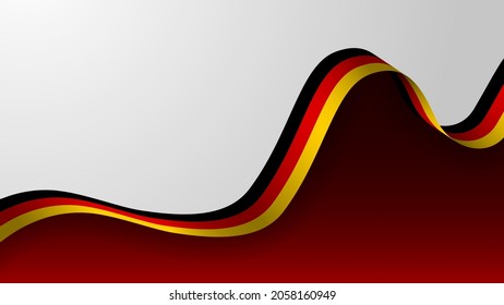 EPS10 Vector Patriotic Background with the colors of the flag of Germany. An element of impact for the use you want to make of it.