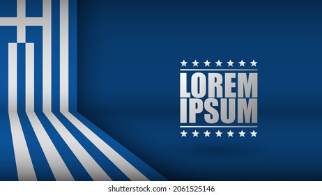 EPS10 Vector fondo patriótico con los colores de la bandera de Grecia. Un elemento de impacto para el uso que desea hacer de él.