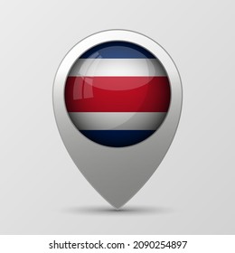 EPS10 Vector Patriotic background with Costarica flag colors. An element of impact for the use you want to make of it.