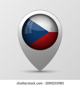 EPS10 Vector Patriotic background with CzechRepublic flag colors. An element of impact for the use you want to make of it.