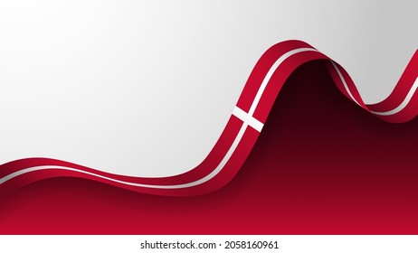 EPS10 Vector Patriotic Background with Denmark flag colors. An element of impact for the use you want to make of it.